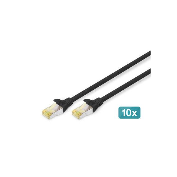 DIGITUS - Patch cable - RJ-45 (M) to RJ-45  | DK-1644-A-010-BL-10