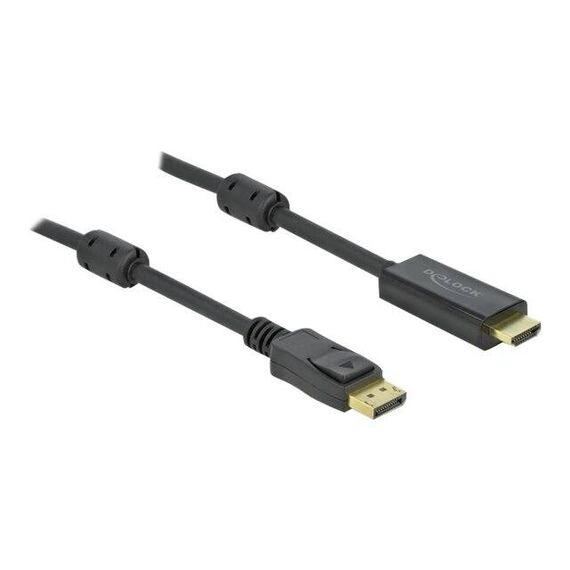 Delock - Adapter cable - DisplayPort male locking to HDMI | 85955