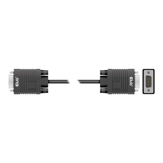 Club 3D - VGA cable - HD-15 (VGA) (M) to HD-15 (VGA) ( | CAC-1710