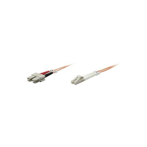 Intellinet Fiber Optic Patch Cable, OM2, LCSC, 1m, 470353
