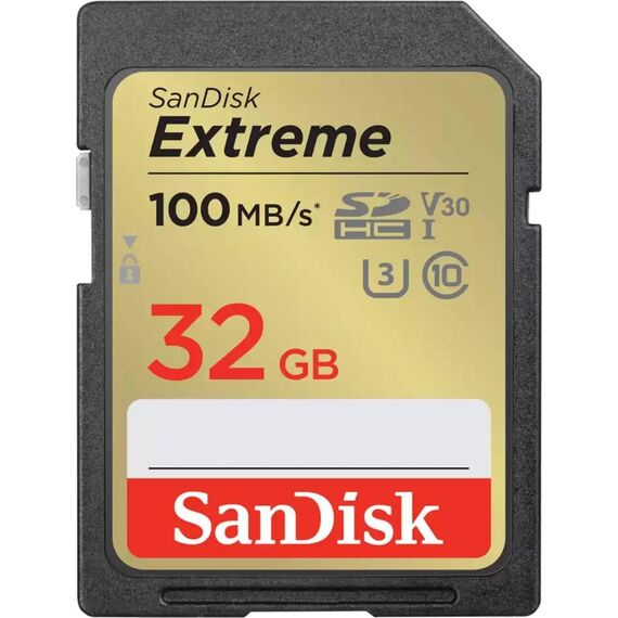 SanDisk Extreme R100 W60 SDHC 32GB, UHS-I U3, Class 10, 2er-Pack