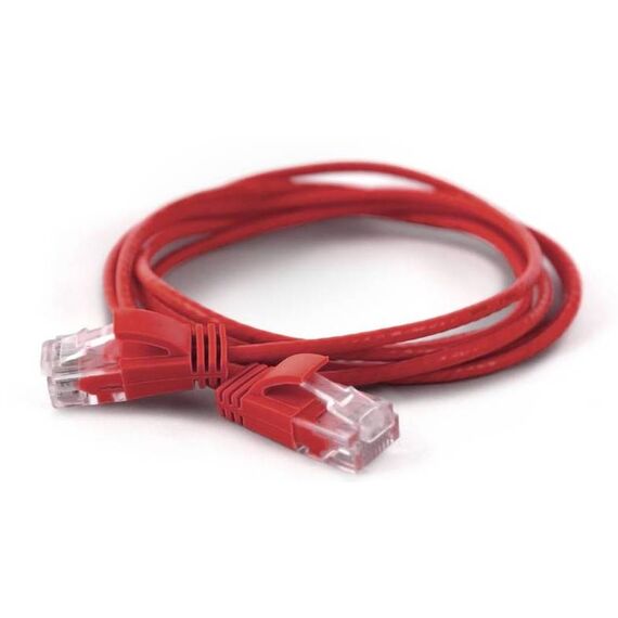 Wantec Cable, Network, CAT 6a, UTP, 0.5 m, RJ-45, CE, RED