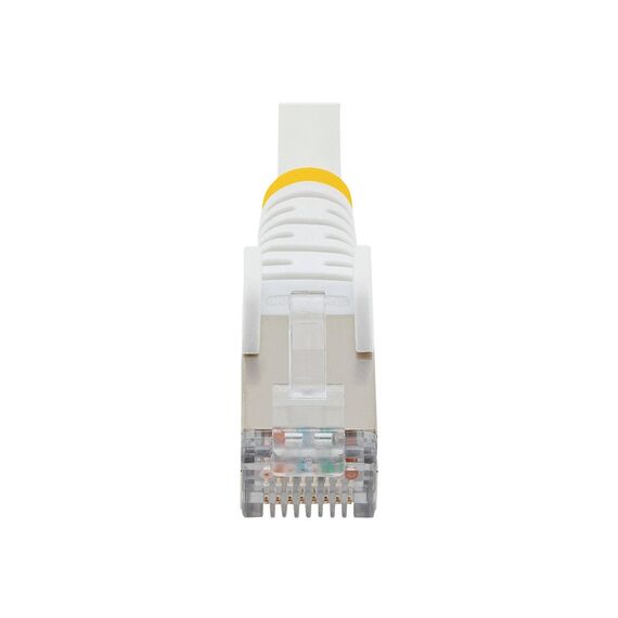 StarTech.com 7m CAT6a Ethernet Cable - Whit | NLWH-7M-CAT6A-PATCH