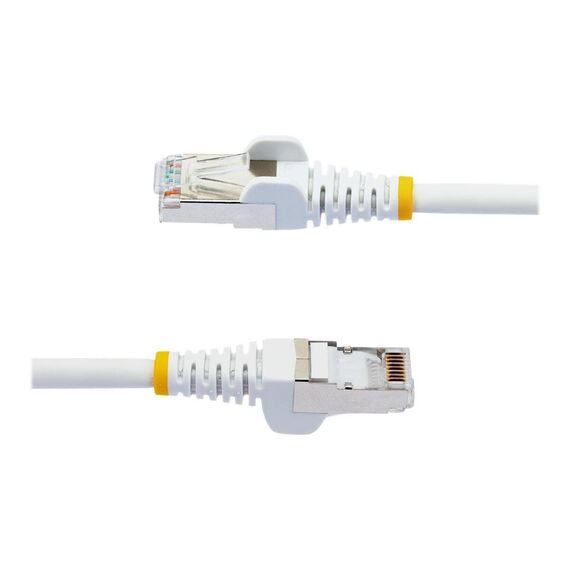 StarTech.com 7m CAT6a Ethernet Cable - Whit | NLWH-7M-CAT6A-PATCH