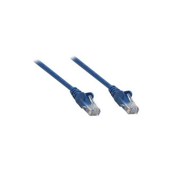 Intellinet Network Patch Cable, Cat5e, 0.5m, Blue, CCA,  | 318129