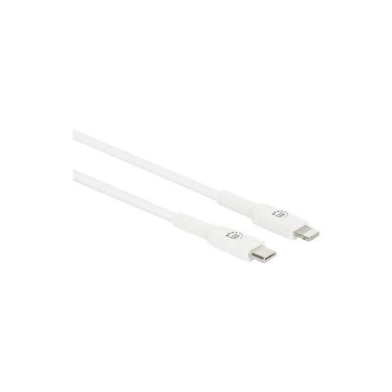 Manhattan USB-C to Lightning Cable, Charge & Sync, 0.5m, | 394505