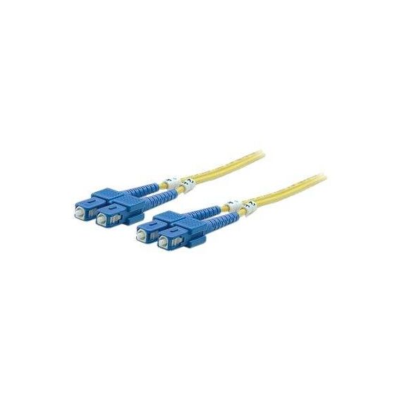 Intellinet Fibre Optic Patch Cable, OS2, SC/SC, 2m, Yell | 470612
