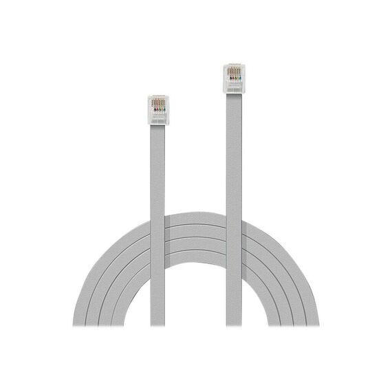Lindy - Phone cable - RJ-12 (M) to RJ-12 (M) - 2 m | 34223