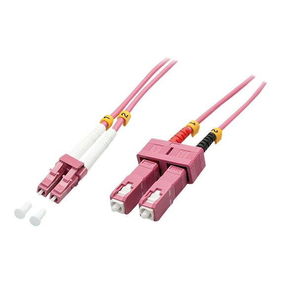 Lindy - Patch cable - SC multi-mode (M) to LC multi-mode  | 46364