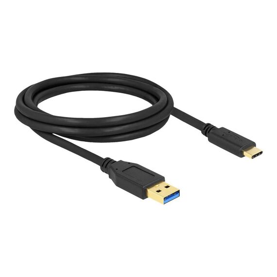 Delock - USB cable - USB Type A (M) to USB-C (M) - USB 3. | 84004