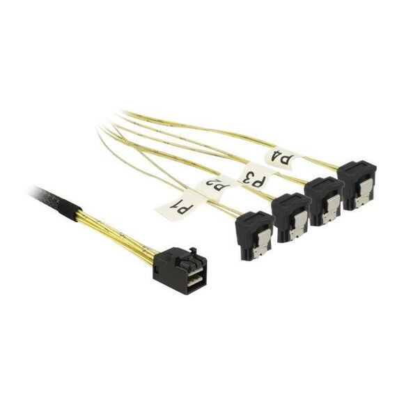 DeLOCK - SATA / SAS cable - SAS 6Gbit/s - 4 x Mini SAS HD | 85684