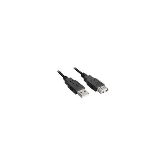 Sharkoon - USB extension cable - USB (M) to USB ( | 4044951015405