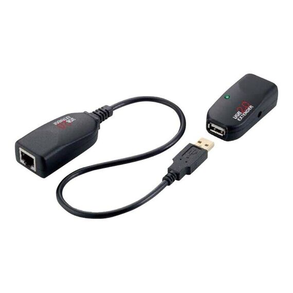 LogiLink USB 2.0 Cat / 5 Extender - USB extender - USB 2 | UA0207