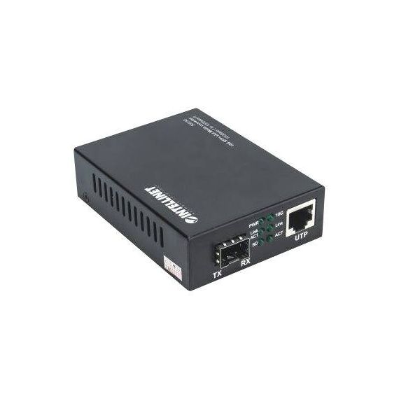 Intellinet 10GBase-T to 10GBase-R Media Converter, 1 x 1 | 508193