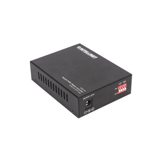 Intellinet Gigabit PoE+ Media Converter, 1 x 1000Base-T  | 508216