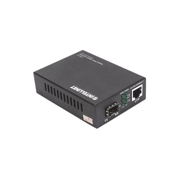 Intellinet Gigabit PoE+ Media Converter, 1 x 1000Base-T  | 508216