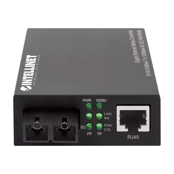 Intellinet - Fibre media converter - GigE - 10Base-T, 10 | 508544