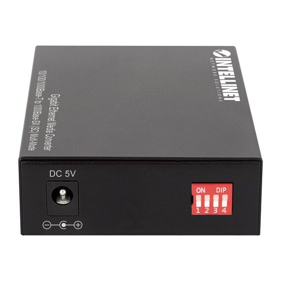 Intellinet - Fibre media converter - GigE - 10Base-T, 10 | 508544