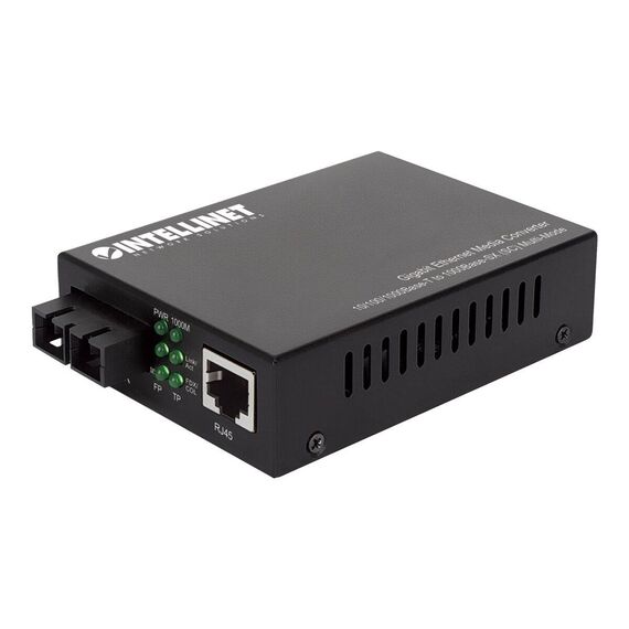 Intellinet - Fibre media converter - GigE - 10Base-T, 10 | 508544