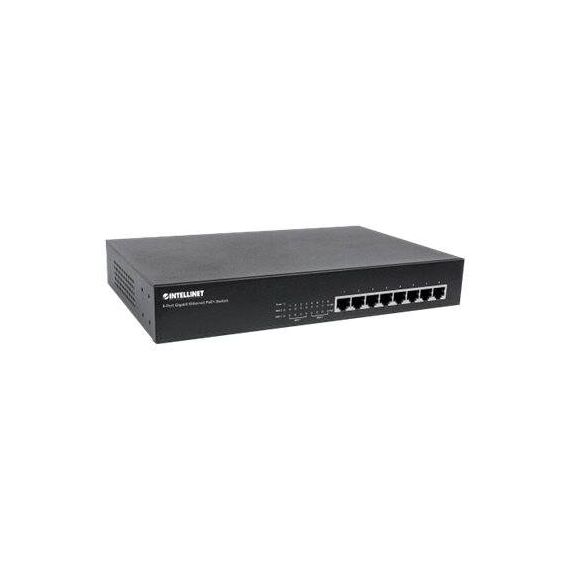 Intellinet 8-Port Gigabit Ethernet PoE+ Switch, 8 x PoE  | 560641