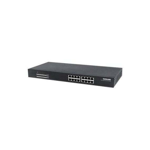 Intellinet 16-Port Gigabit Ethernet PoE+ Switch, 16 x Po | 560993