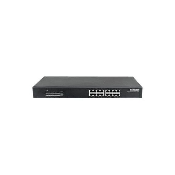 Intellinet 16-Port Gigabit Ethernet PoE+ Switch, 16 x Po | 560993