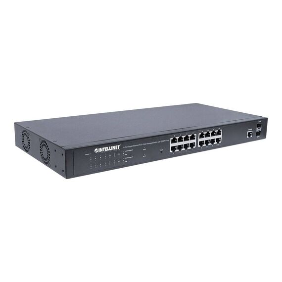 Intellinet 16-Port Gigabit Ethernet PoE+ Web-Managed Swi | 561198