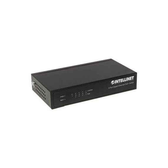 Intellinet 5-Port Gigabit Ethernet PoE+ Switch, 4 x PSE  | 561228