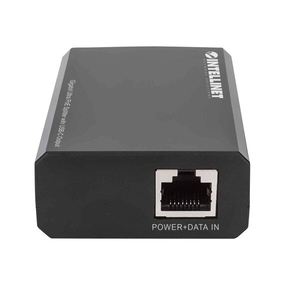 Intellinet PoE Splitter with USB-C Output, PoE++ / 4PPoE | 561693