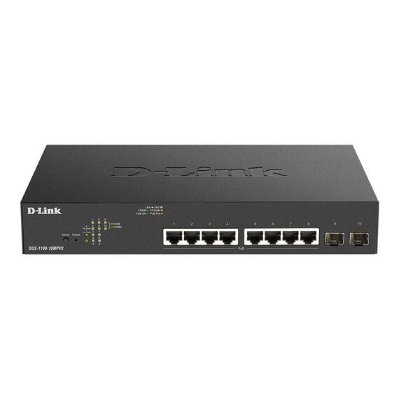 D-Link DGS 1100-10MPV2 - Switch - smart - 8 x | DGS-1100-10MPV2/E
