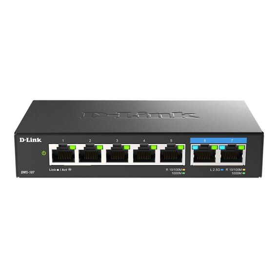 D-Link DMS 107 - Switch - unmanaged - 5 x 10/100/1000 | DMS-107/E