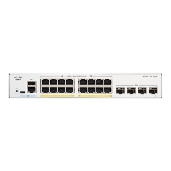 Cisco Catalyst 1300-16P-4X - Switch - L3 - Managed | C1300-16P-4X