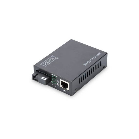 DIGITUS Professional DN-82123 - Fibre media converter - GigE - 10