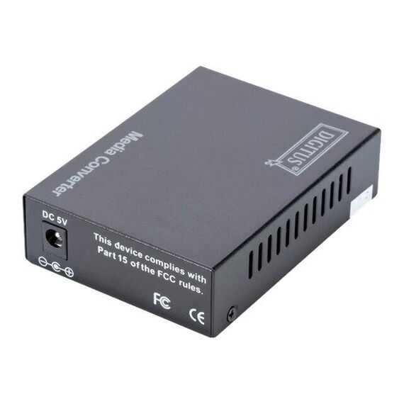 DIGITUS DN-82211 - Fibre media converter - 10 GigE, 5 GigE, 2.5 G