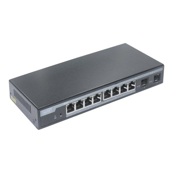 DIGITUS Professional DN-95344 - Switch - Managed - 8 x 10/100/100
