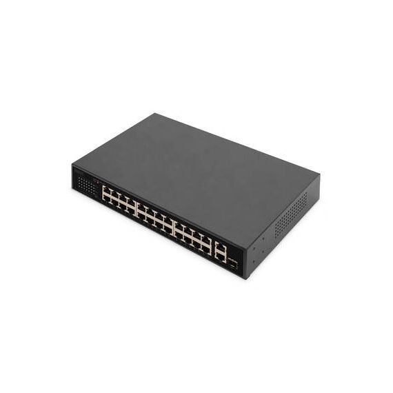 DIGITUS DN-95356 - Switch - 19 inches, IEEE 802.3 af/at - unmanag