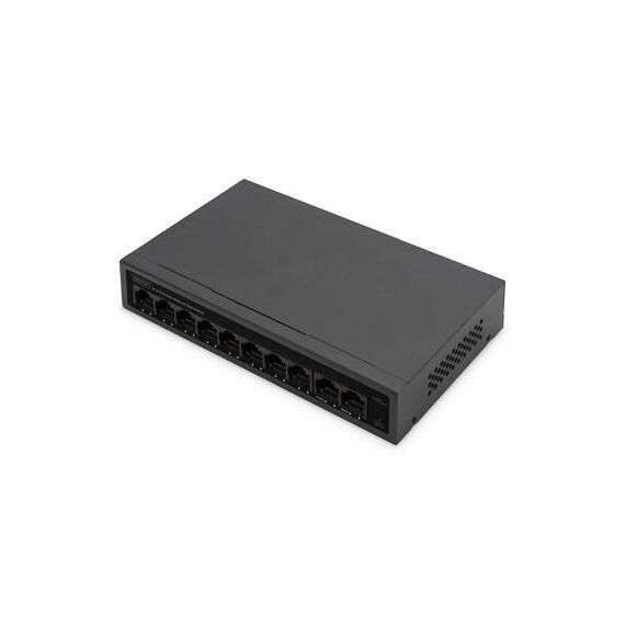 Digitus 8- Port Fast Ethernet PoE Networkswitch, Deskt | DN-95354
