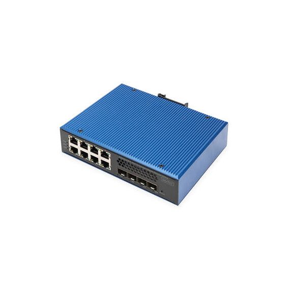 Digitus Industrial 8 + 4 10G Uplink Port L3 managed G | DN-651160