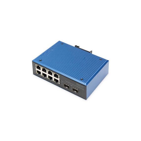 Digitus Industrial 8+2-Port Fast Ethernet Switch / Un | DN-651146