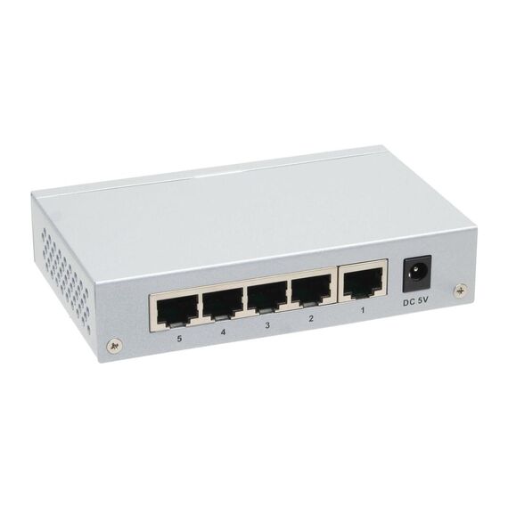 Longshine Switch LCS-GS7105-E 5*GE retail - Switch - 1 Gbps - Amo