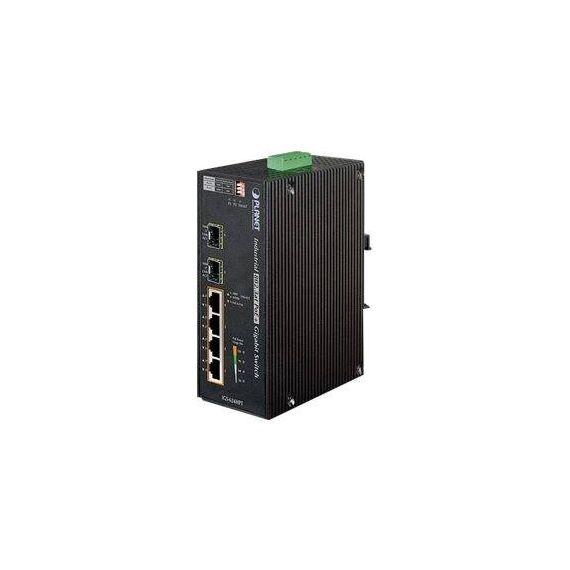 PLANET IGS-624HPT - Switch - 4 x 10/100/1000 (PoE+) + 2 x Gigabit