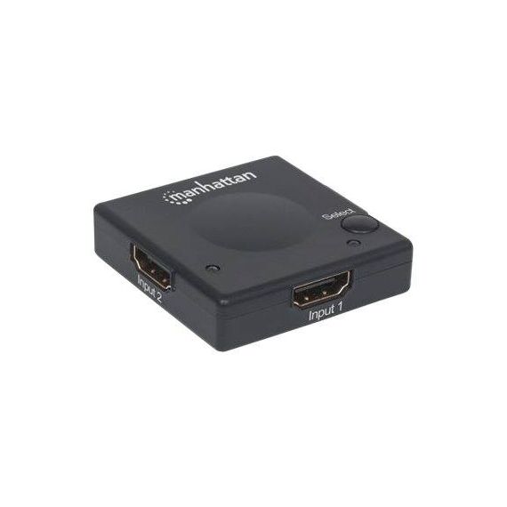 Manhattan HDMI Switch 2-Port, 1080p, Connects x2 HDMI so | 207911