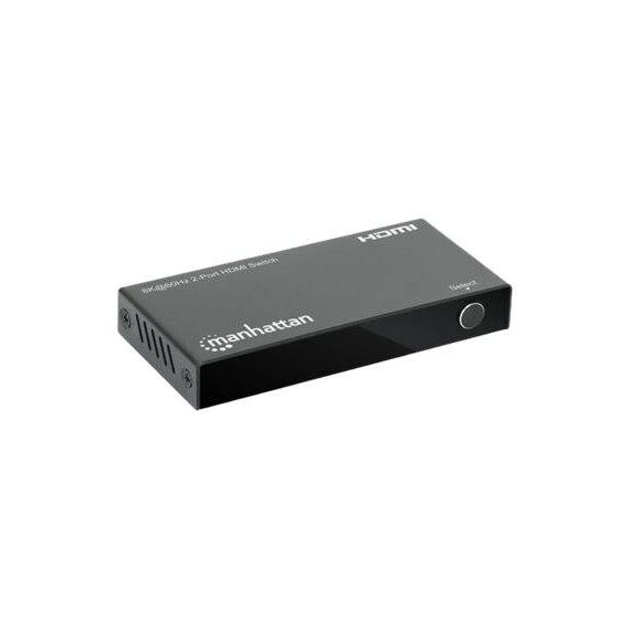 Manhattan HDMI Switch 2-Port, 8K@60Hz, Connects x2 HDMI  | 207942