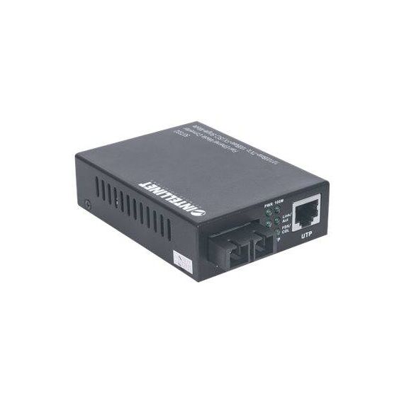Intellinet Fast Ethernet Single Mode Media Converter, 10 | 507332