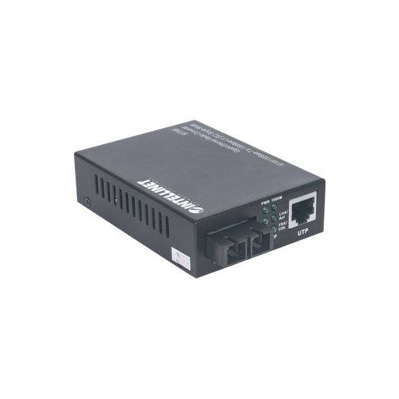 Intellinet Gigabit Ethernet Single Mode Media Converter, | 507349