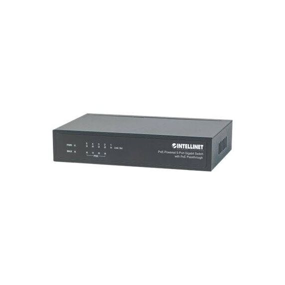 Intellinet PoE-Powered 5-Port Gigabit Switch with PoE Pa | 561082