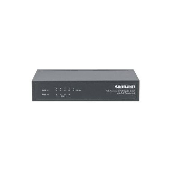 Intellinet PoE-Powered 5-Port Gigabit Switch with PoE Pa | 561082
