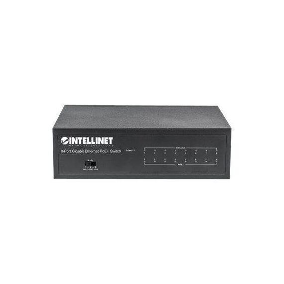 Intellinet 8-Port Gigabit Ethernet PoE+ Switch, IEEE 802 | 561204