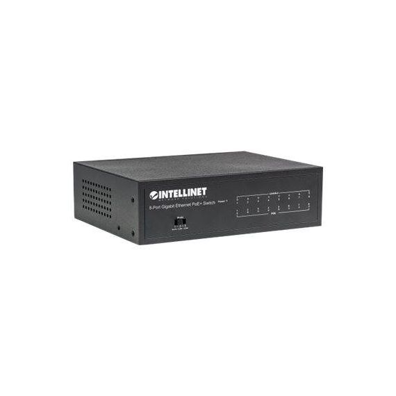 Intellinet 8-Port Gigabit Ethernet PoE+ Switch, IEEE 802 | 561204