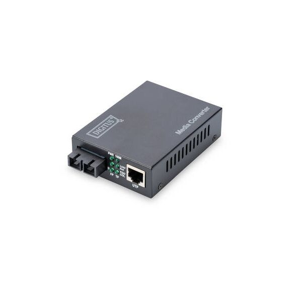 DIGITUS DN-82021-1 - Fibre media converter - 100Mb LAN - 10Base-T